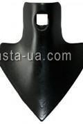 Лапа носок 105 мм h=4 мм 1544 (Bellota) (для S-образной стойки 32х10)